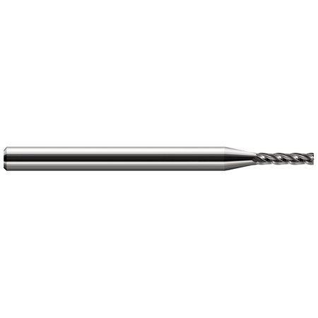 HARVEY TOOL Miniature End Mill-4 Flute-Corner Radius 0.3750" (3/8) Cutter DIAx0.0500" Radius x0.5700" L of Cut 917140